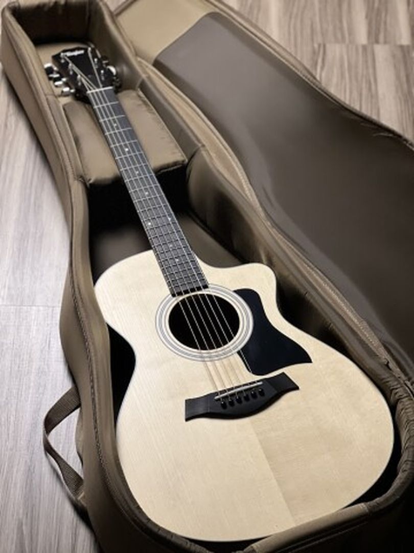 กีต้าร์โปร่ง Taylor 112ce-S LTD พร้อมกระเป๋า สี Natural Sapele