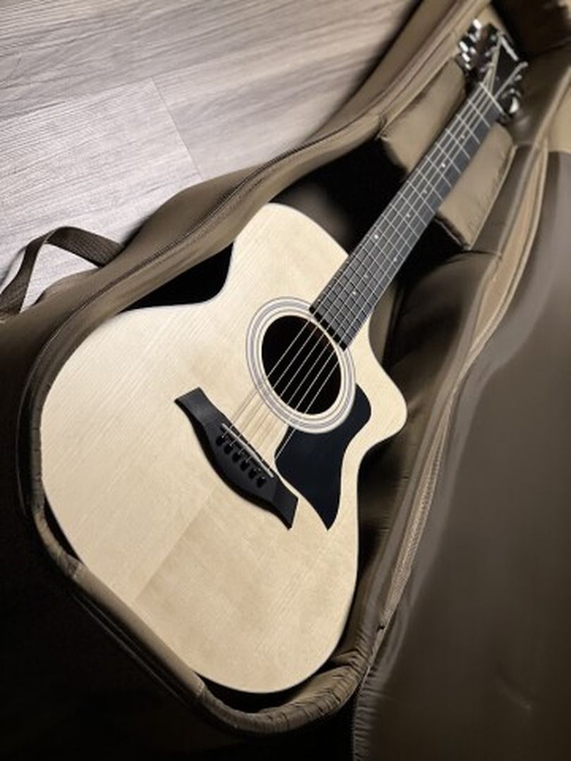 กีต้าร์โปร่ง Taylor 112ce-S LTD พร้อมกระเป๋า สี Natural Sapele