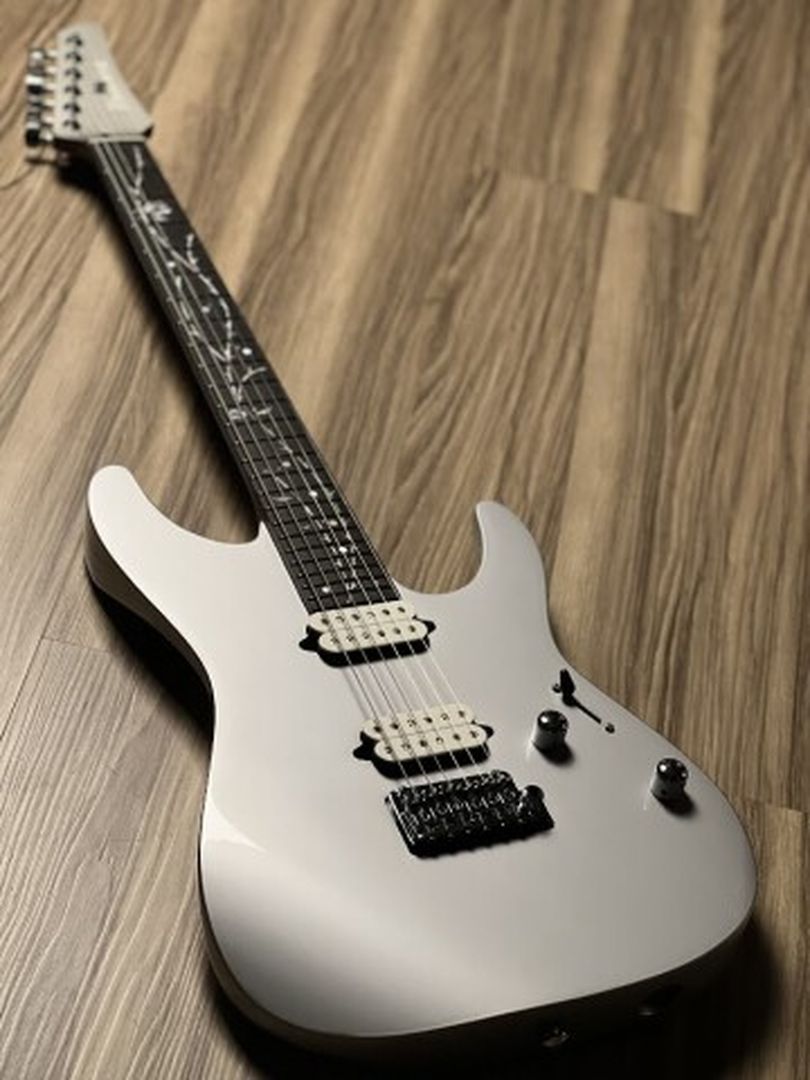 Ibanez TOD10 Tim Henson Signature Electric Guitar in Classic Silver