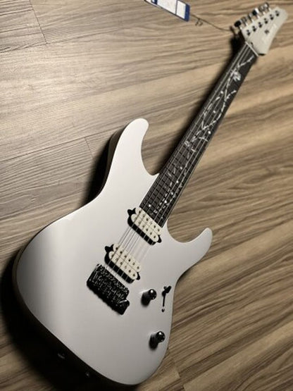 Ibanez TOD10 Tim Henson Signature Electric Guitar in Classic Silver